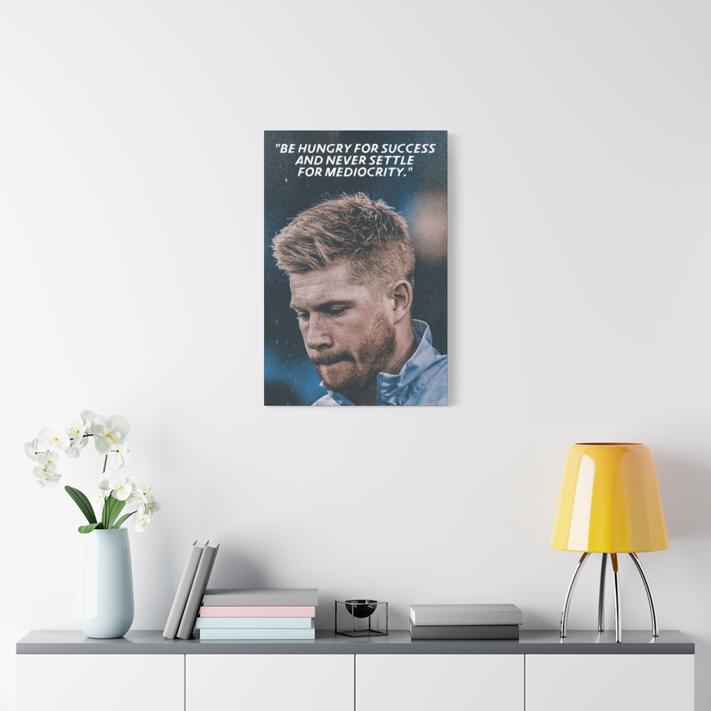 Kevin De Bruyne Motivational Canvas