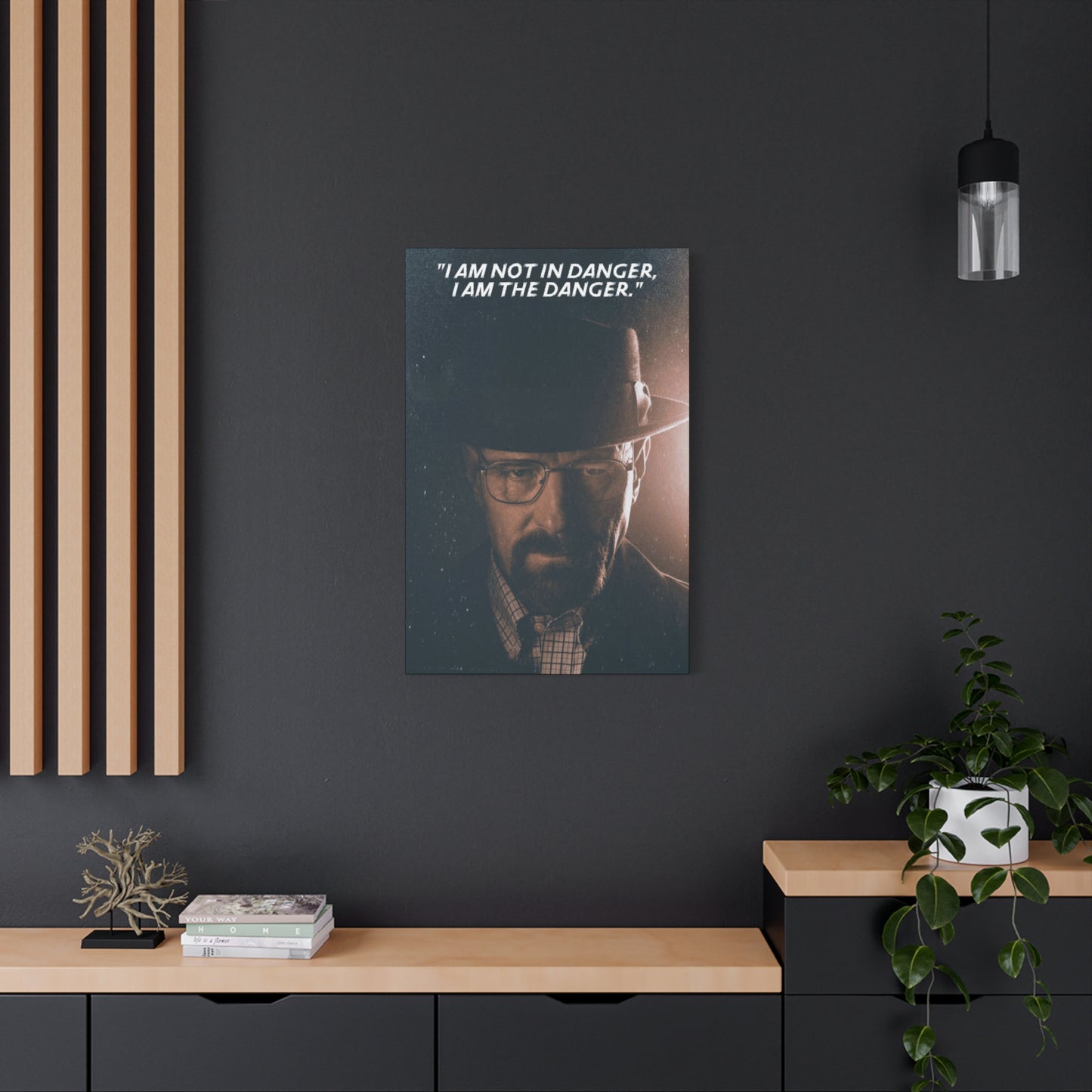 Walter White Motivational Canvas