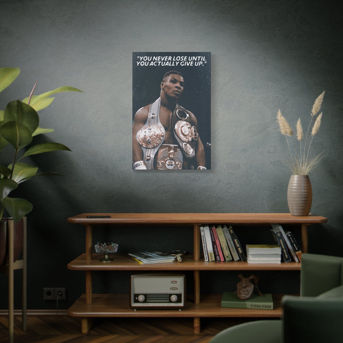 Mike Tyson Motivational Canvas