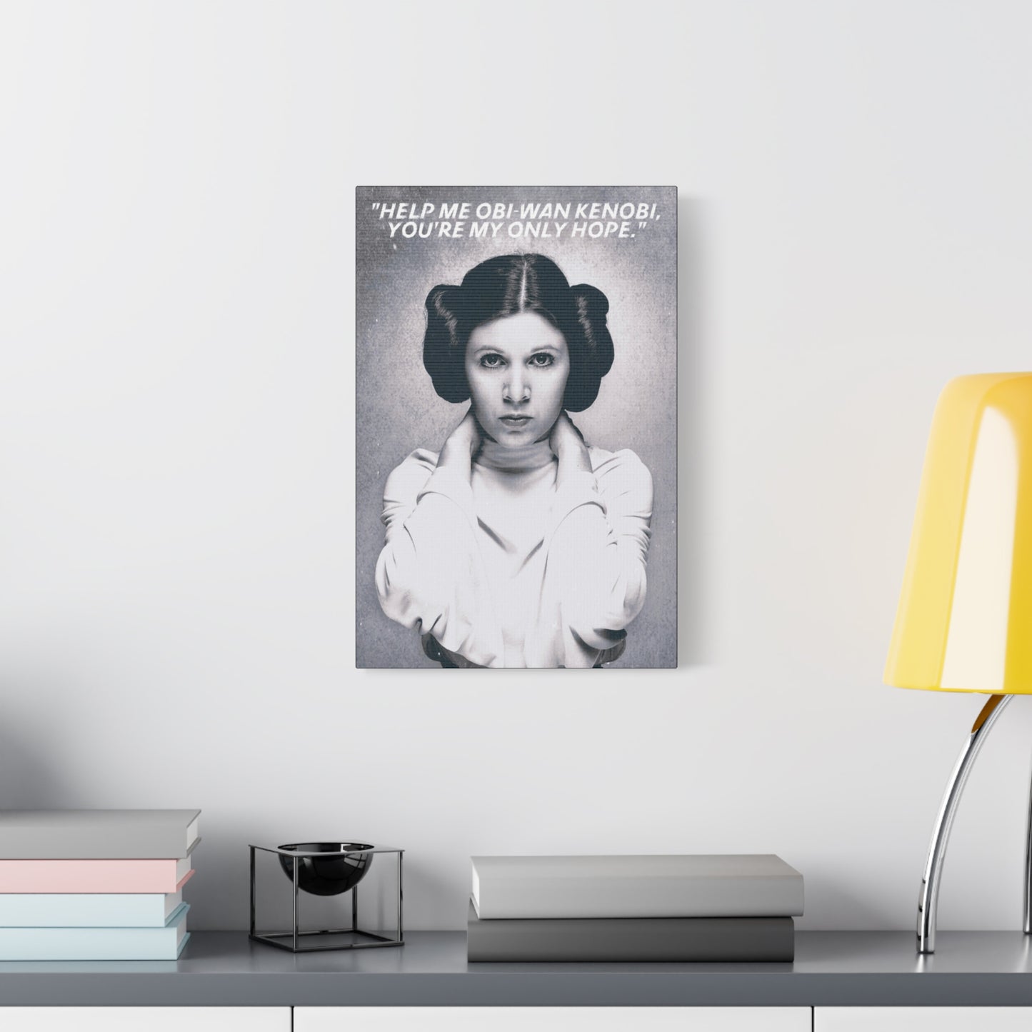 Princess Leia Motivational Canvas
