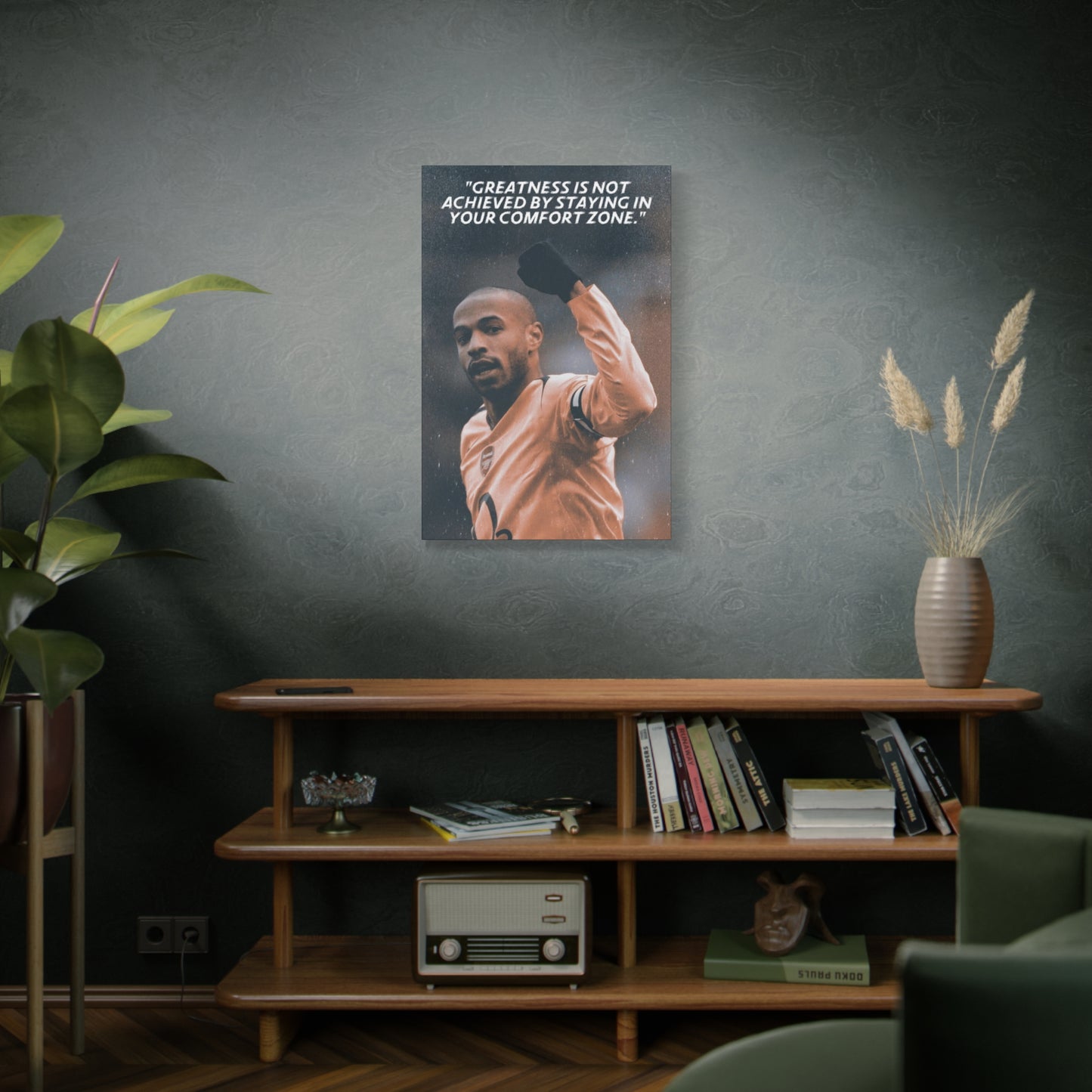 Thierry Henry Motivational Canvas