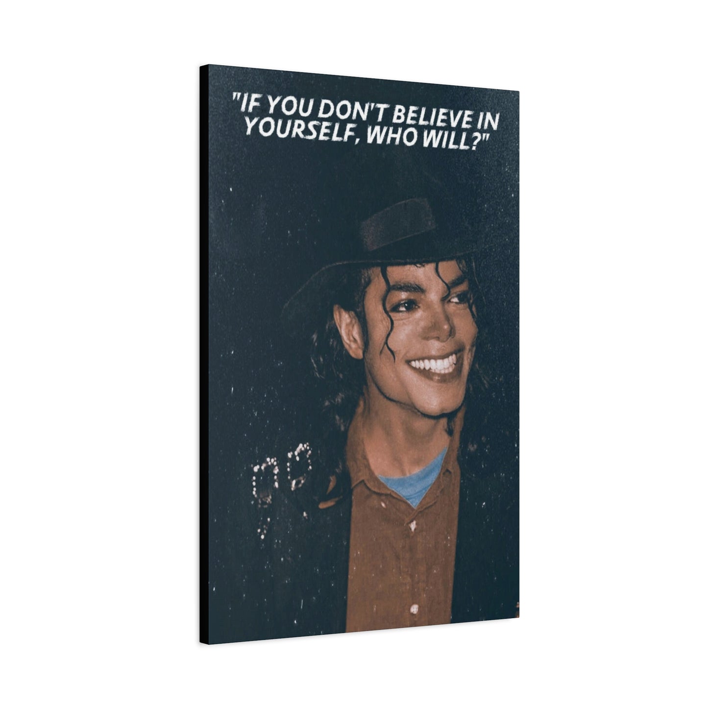 Michael Jackson Motivational Canvas