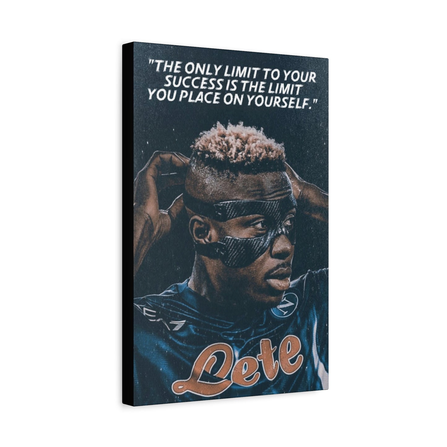 Victor Osimhen Motivational Canvas