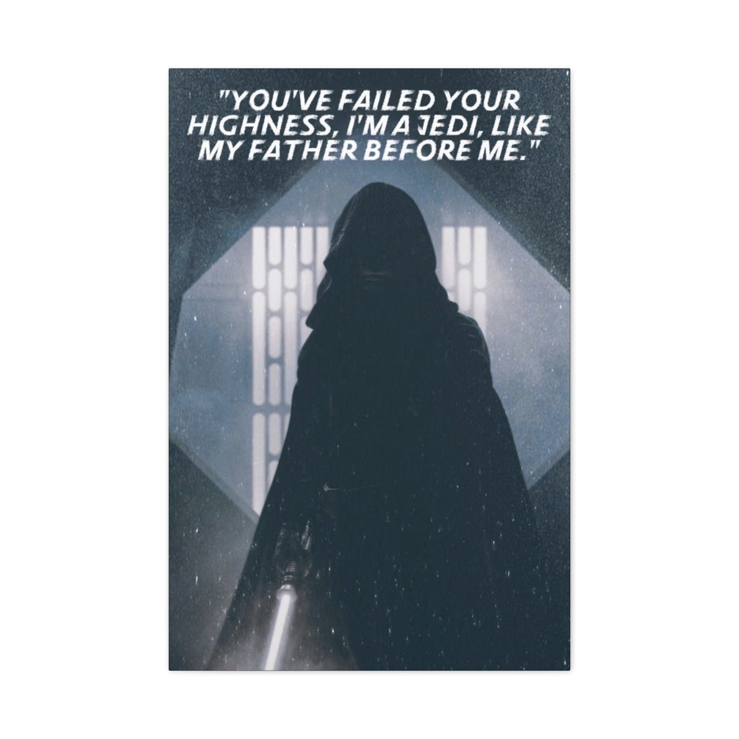Luke Skywalker Motivational Canvas