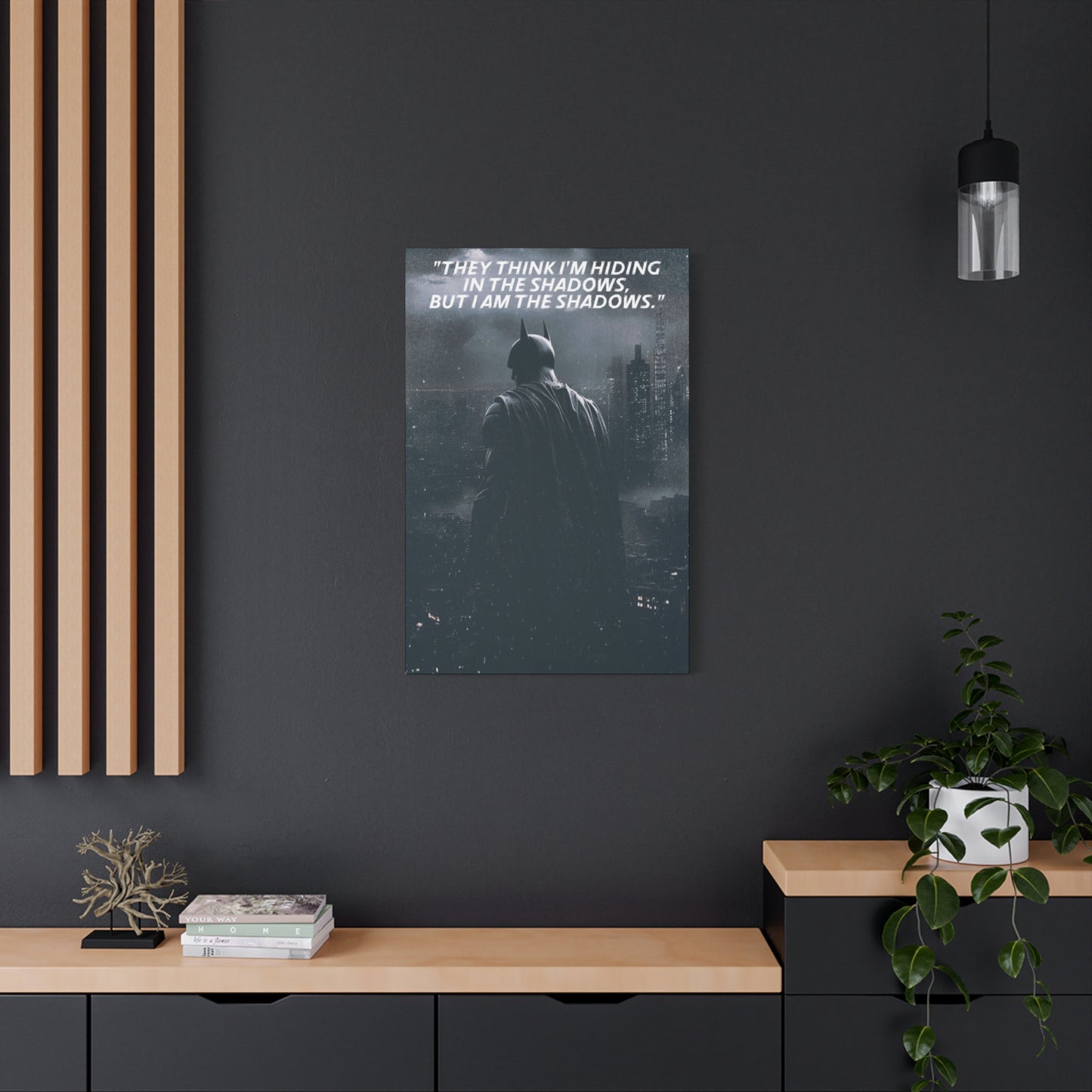 Batman Motivational Canvas