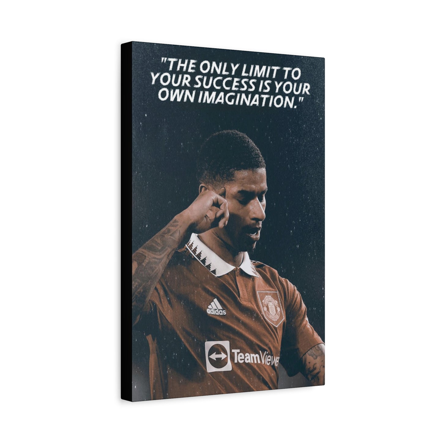 Marcus Rashford Motivational Canvas