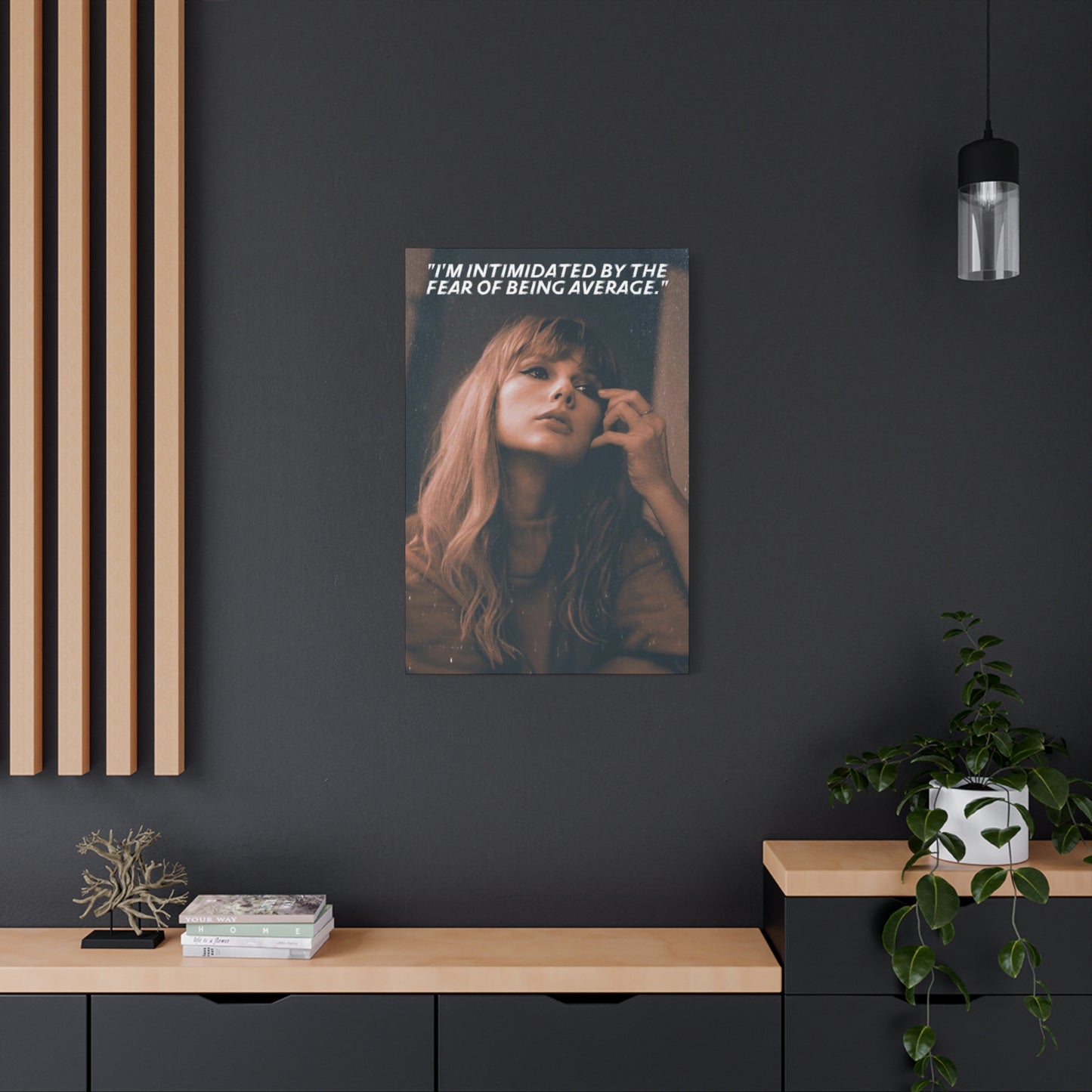Taylor Swift Motivational Canvas