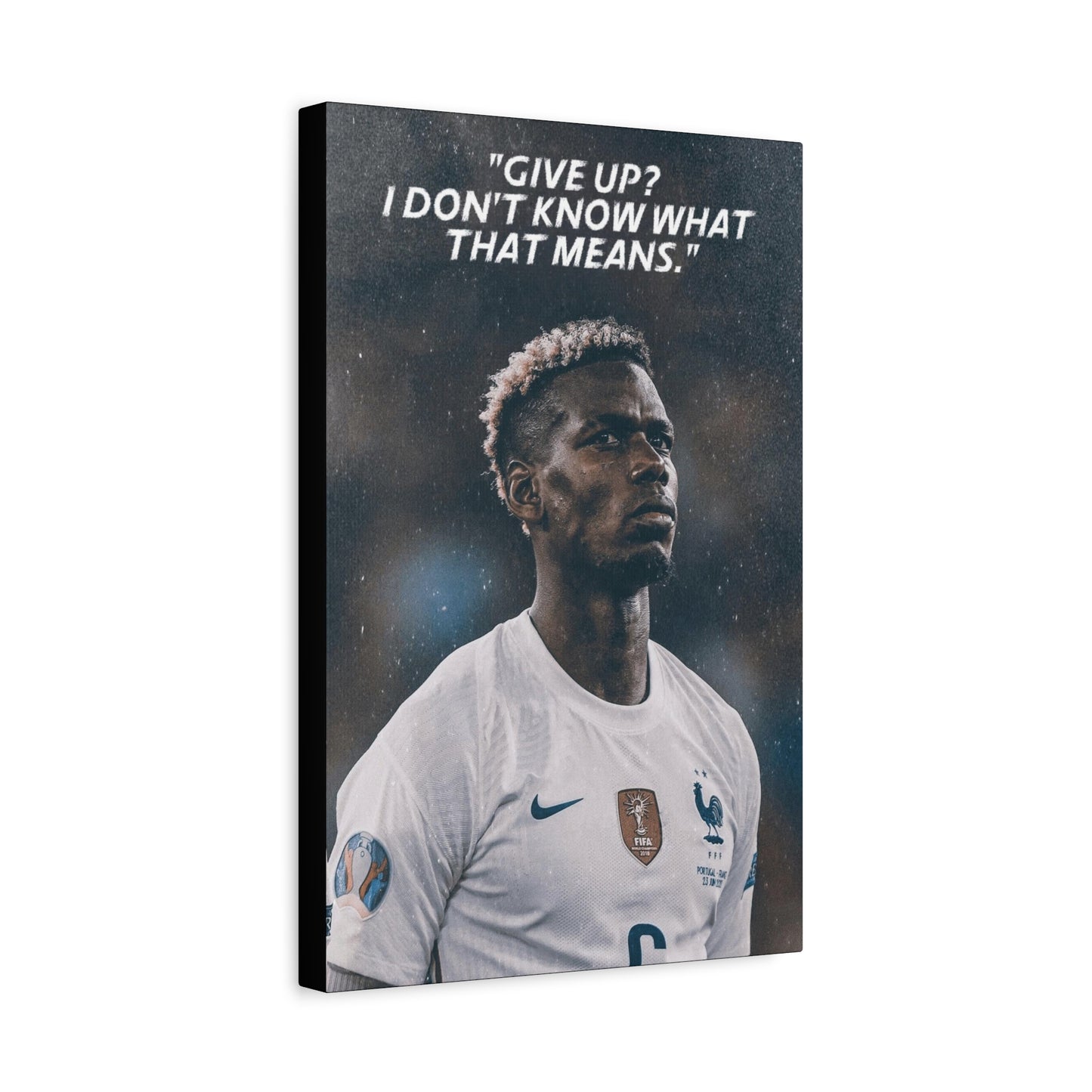 Paul Pogba Motivational Canvas