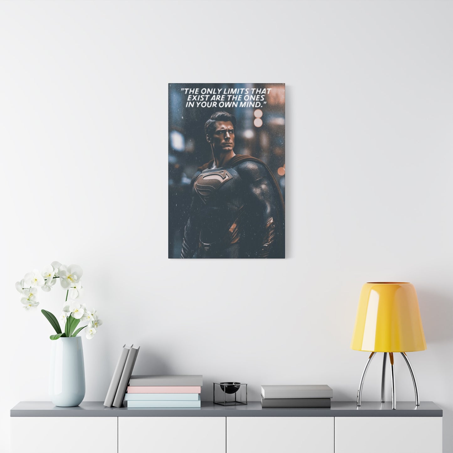Superman Motivational Canvas