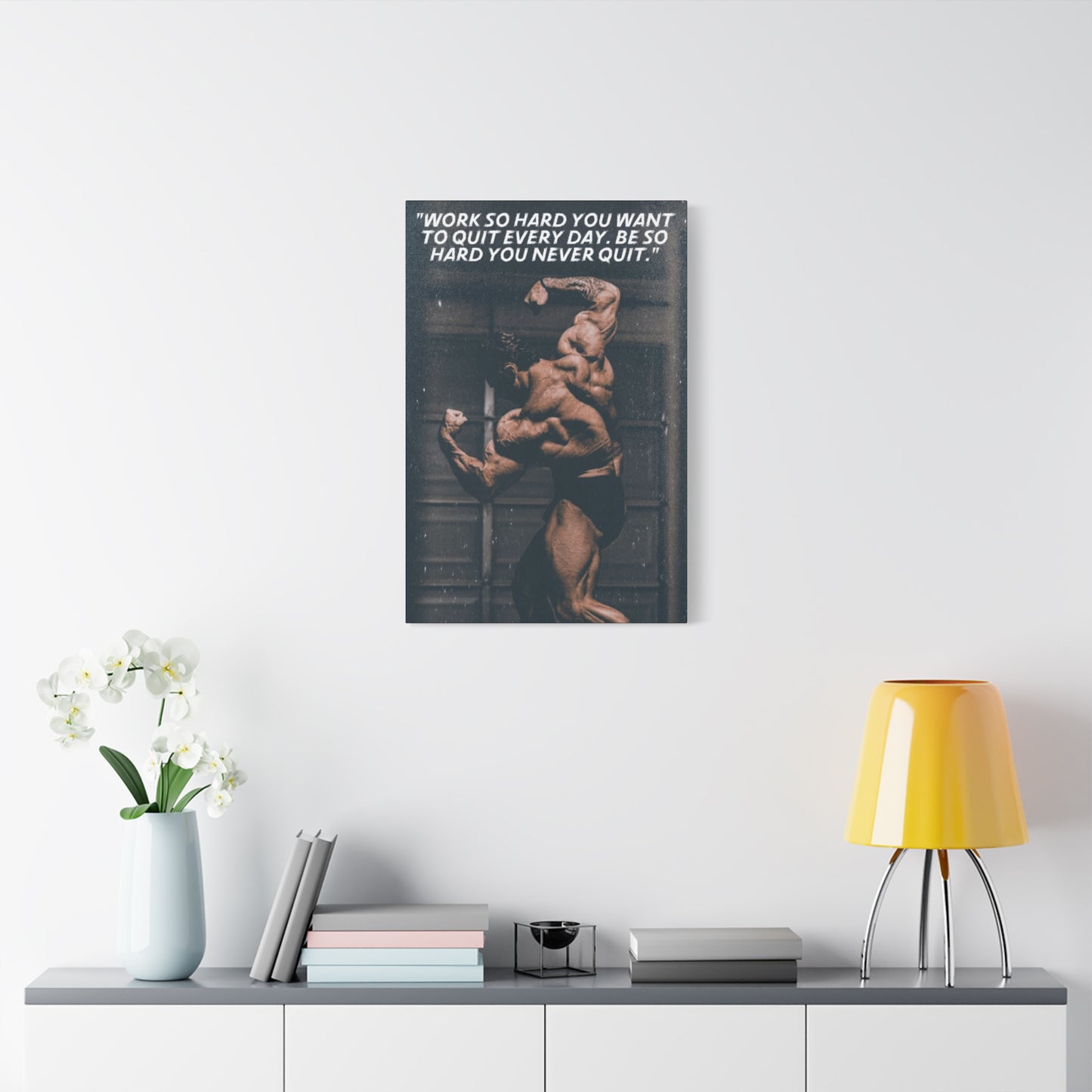 Chris Bumstead Motivational Canvas