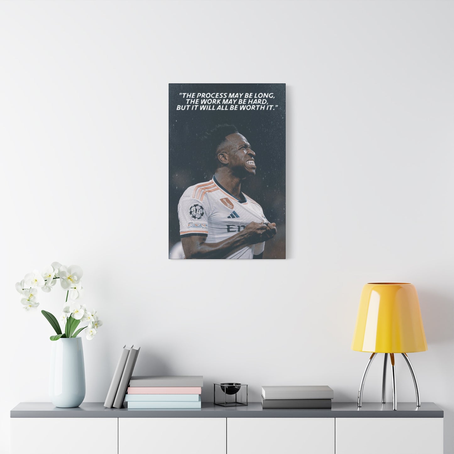 Vinicius Jr Motivational Canvas