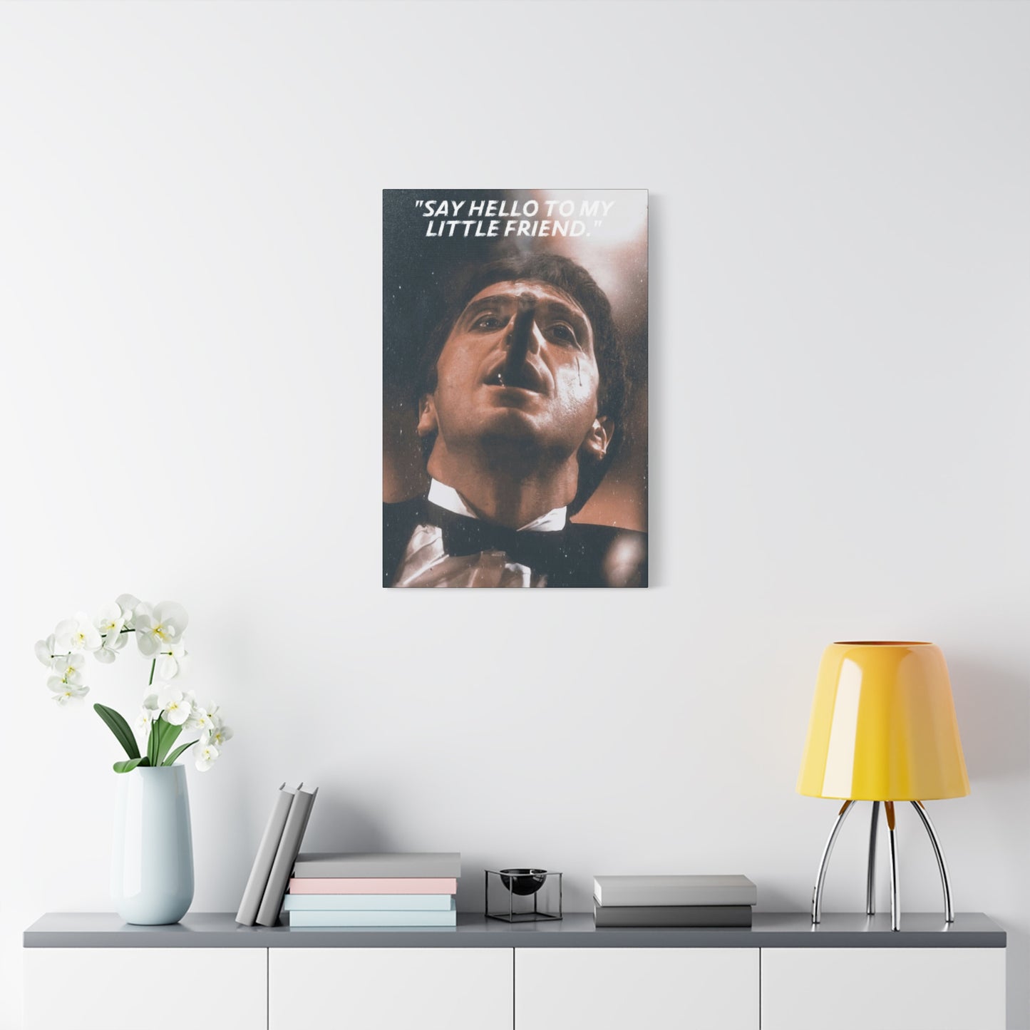Tony Montana Motivational Canvas