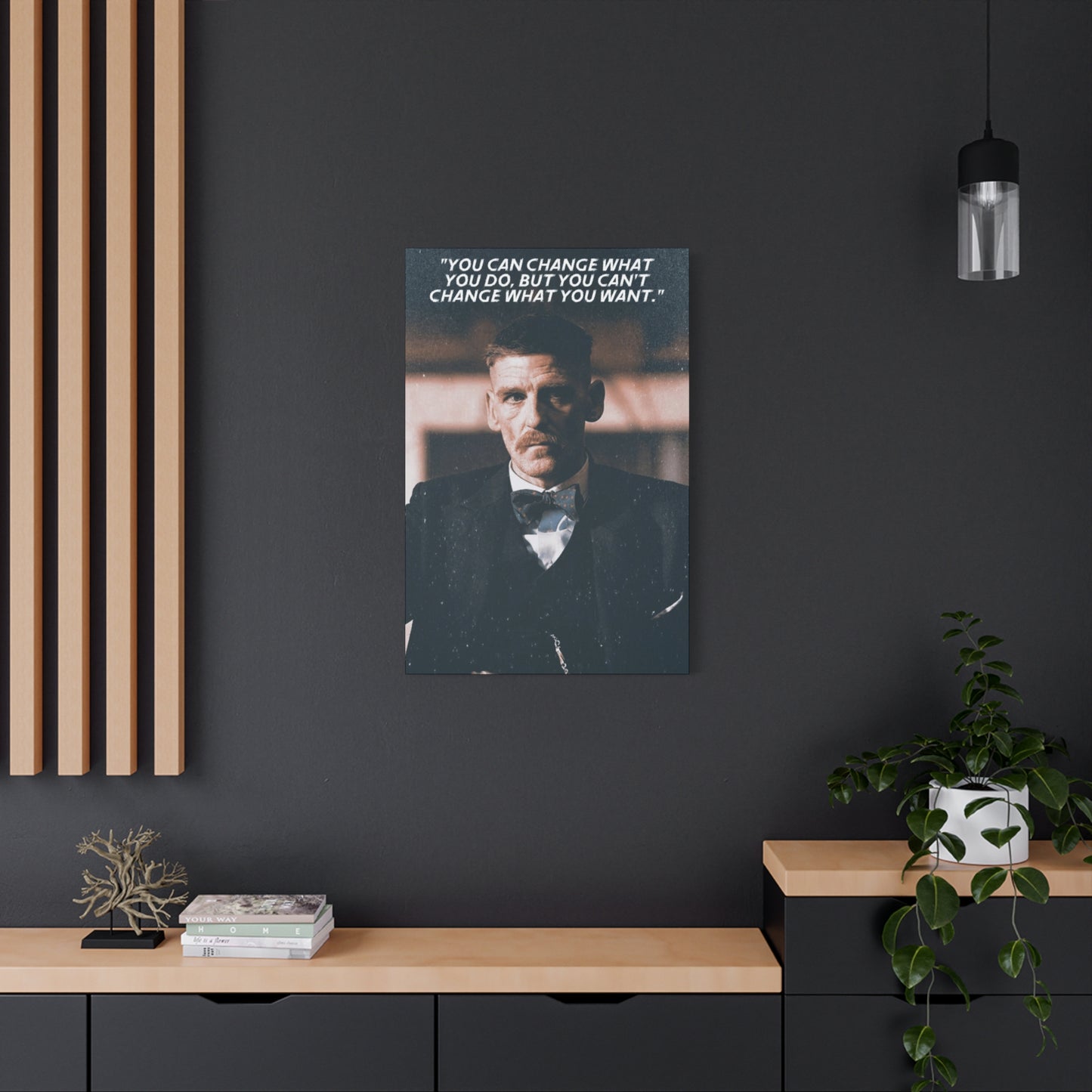 Arthur Shelby Motivational Canvas