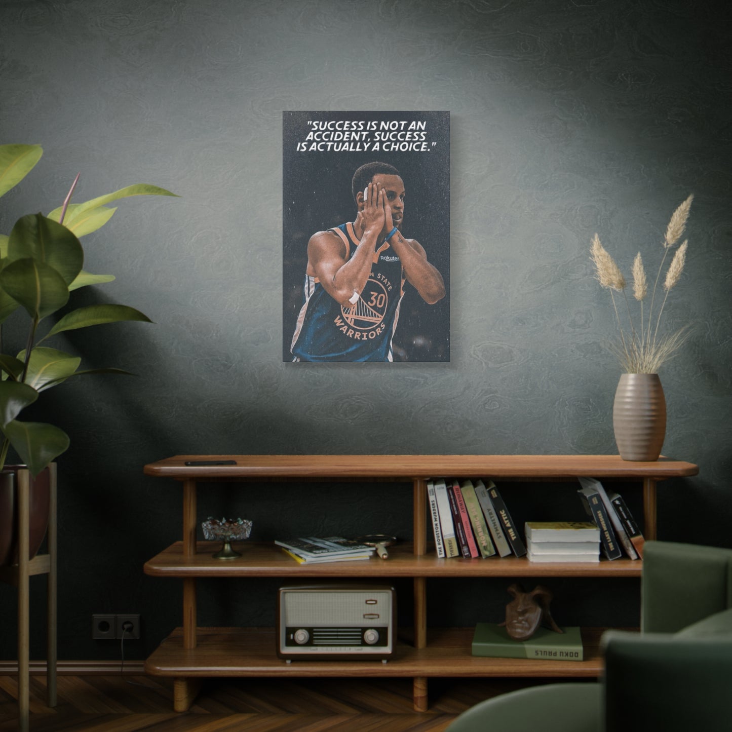 Steph Curry Motivational Canvas