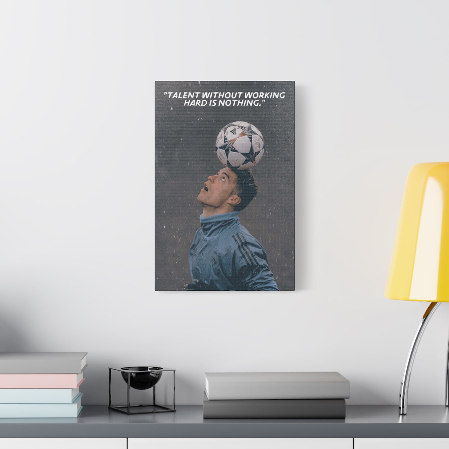 Cristiano Ronaldo Motivational Canvas