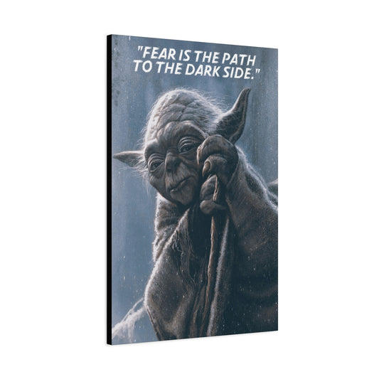 Yoda Motivational Canvas