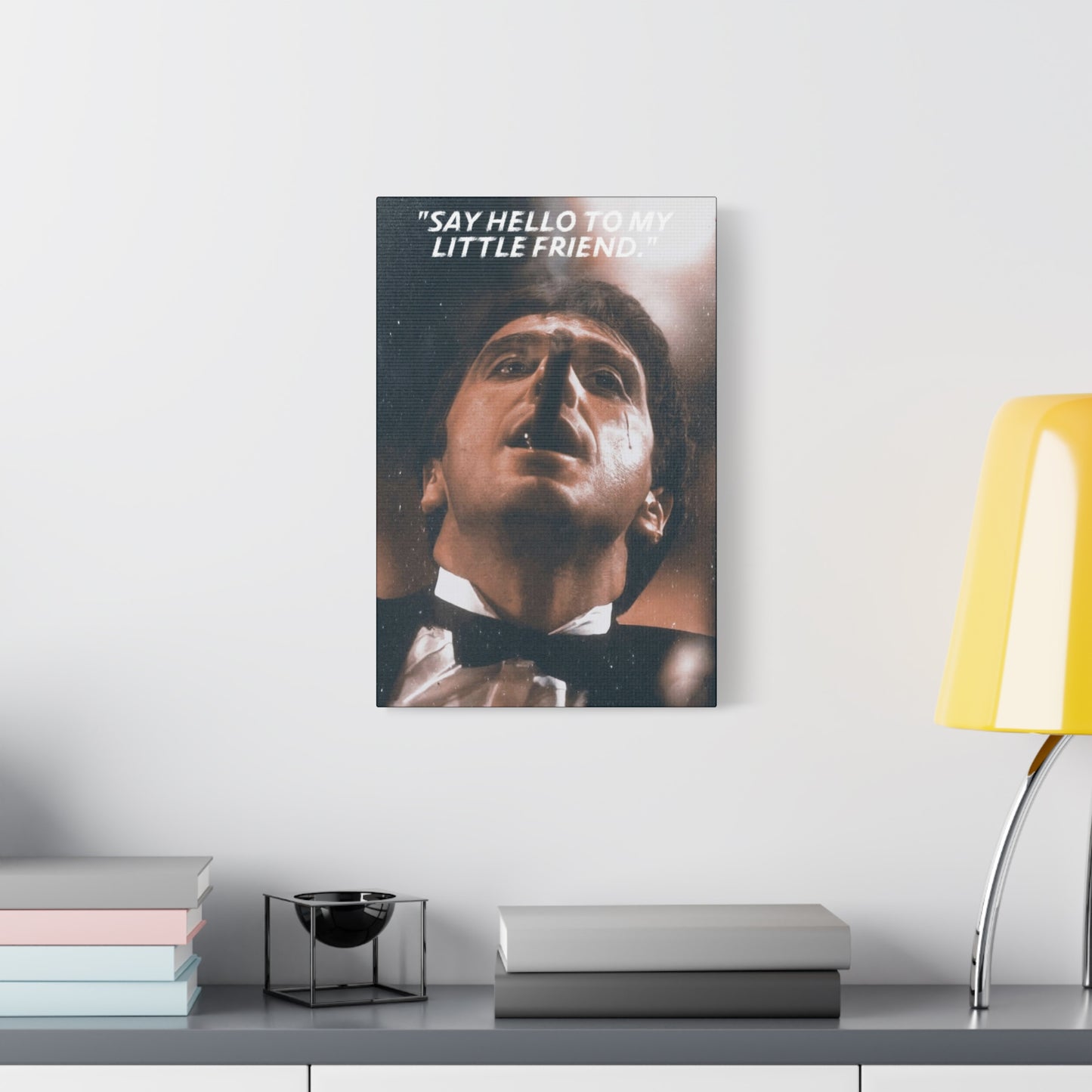 Tony Montana Motivational Canvas