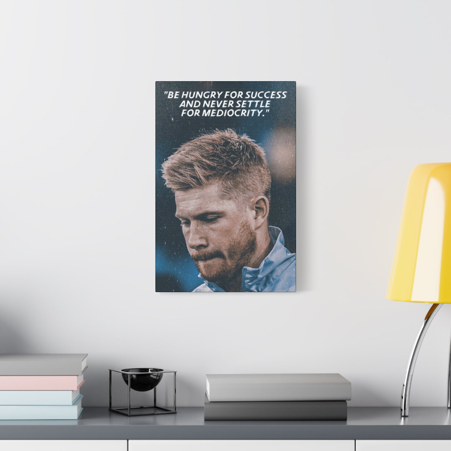 Kevin De Bruyne Motivational Canvas