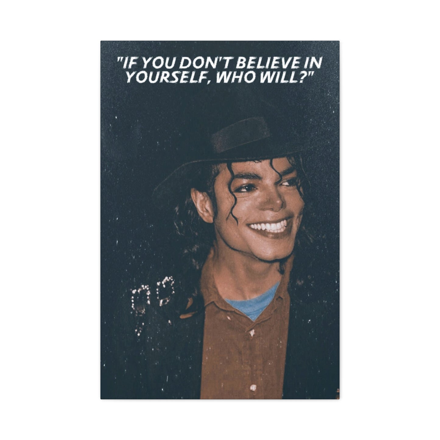 Michael Jackson Motivational Canvas
