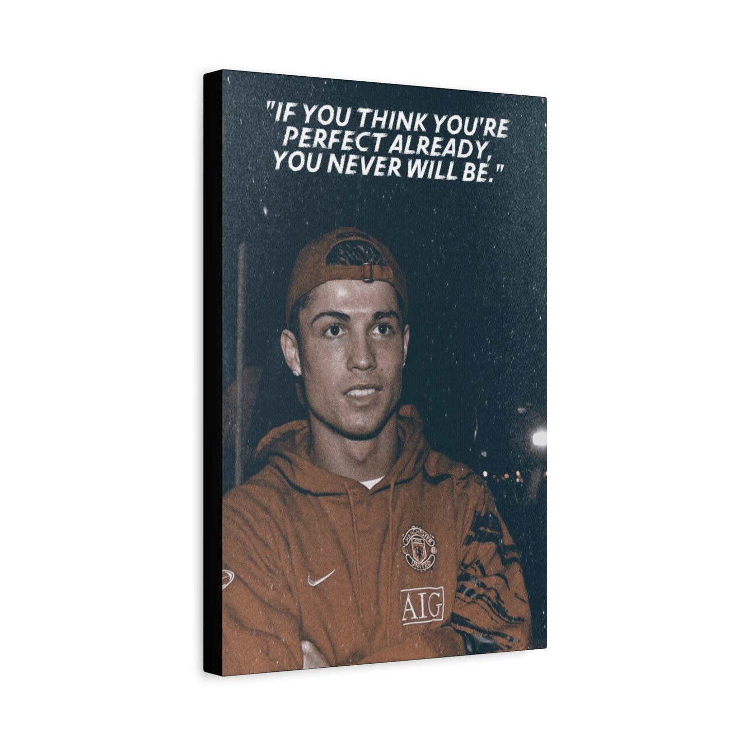 Cristiano Ronaldo Motivational Canvas