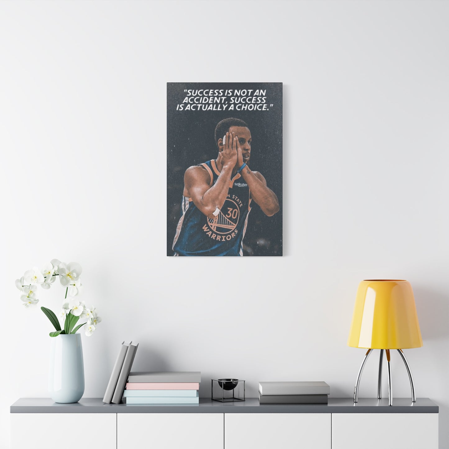 Steph Curry Motivational Canvas
