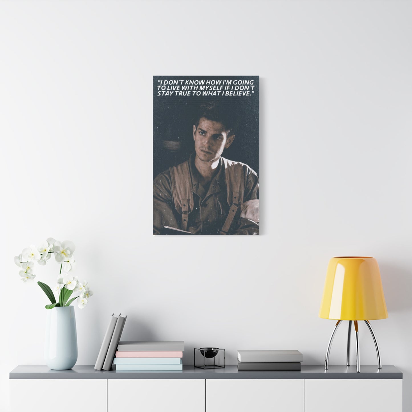 Desmond Doss Motivational Canvas