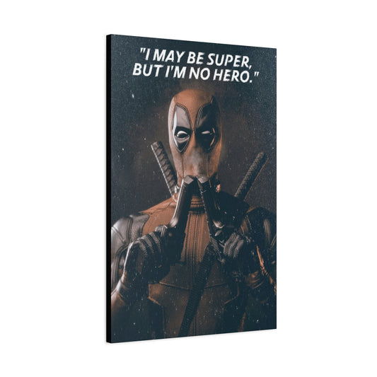 Deadpool Motivational Canvas