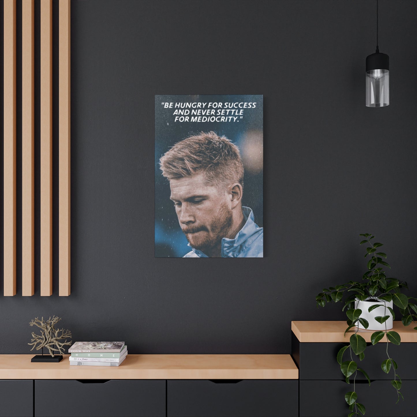 Kevin De Bruyne Motivational Canvas