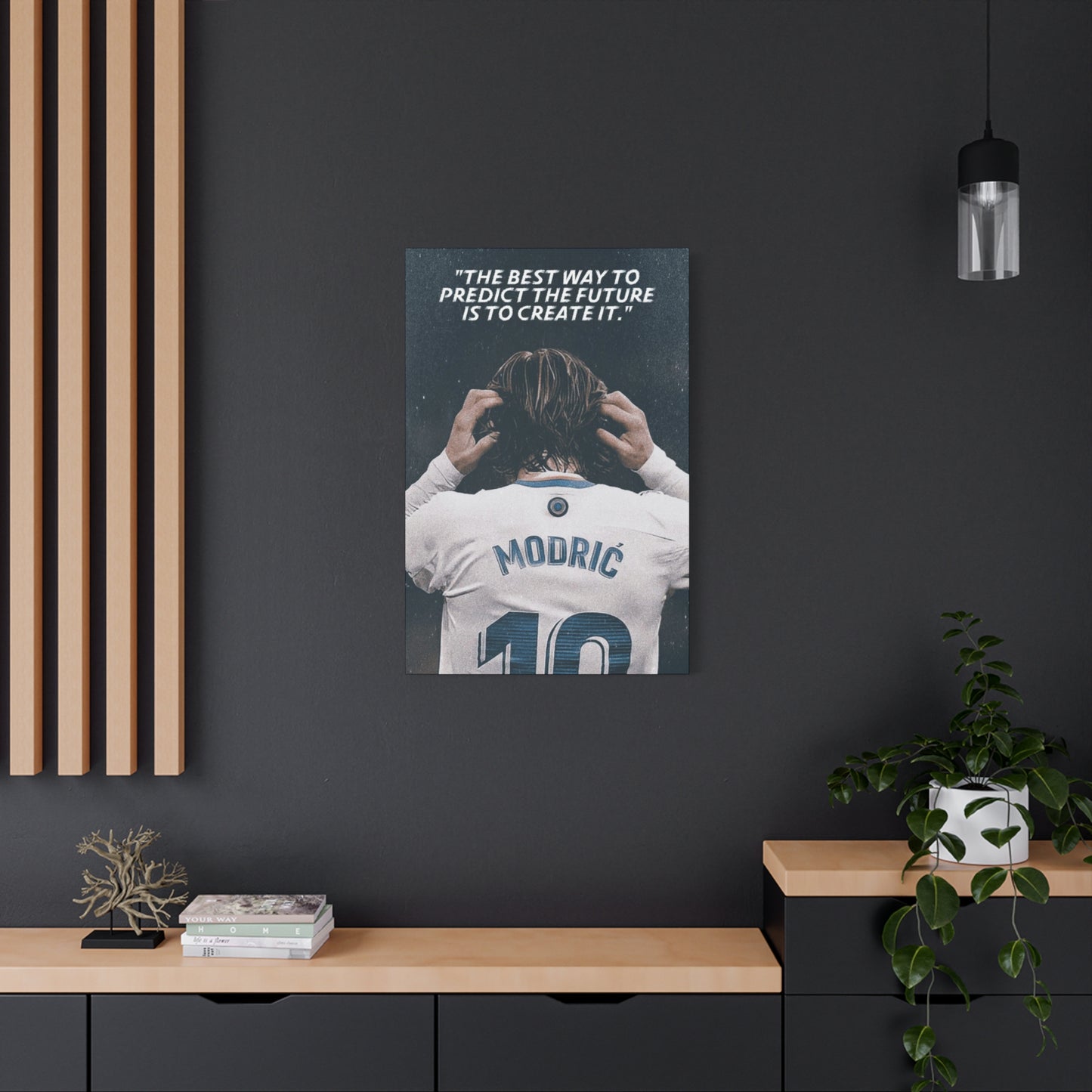 Luka Modric Motivational Canvas