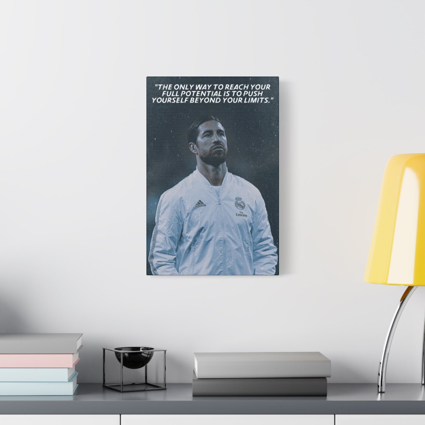 Sergio Ramos Motivational Canvas