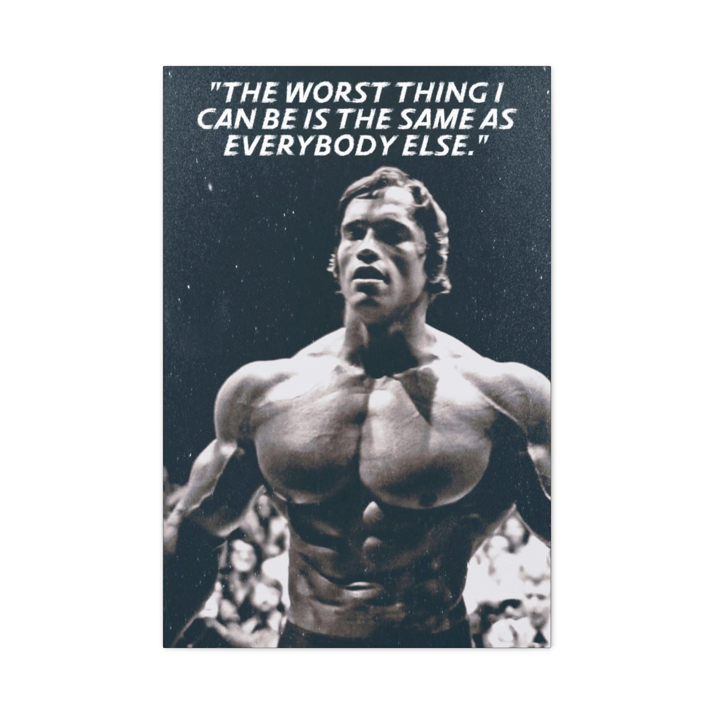 Arnold Schwarzenegger Motivational Canvas