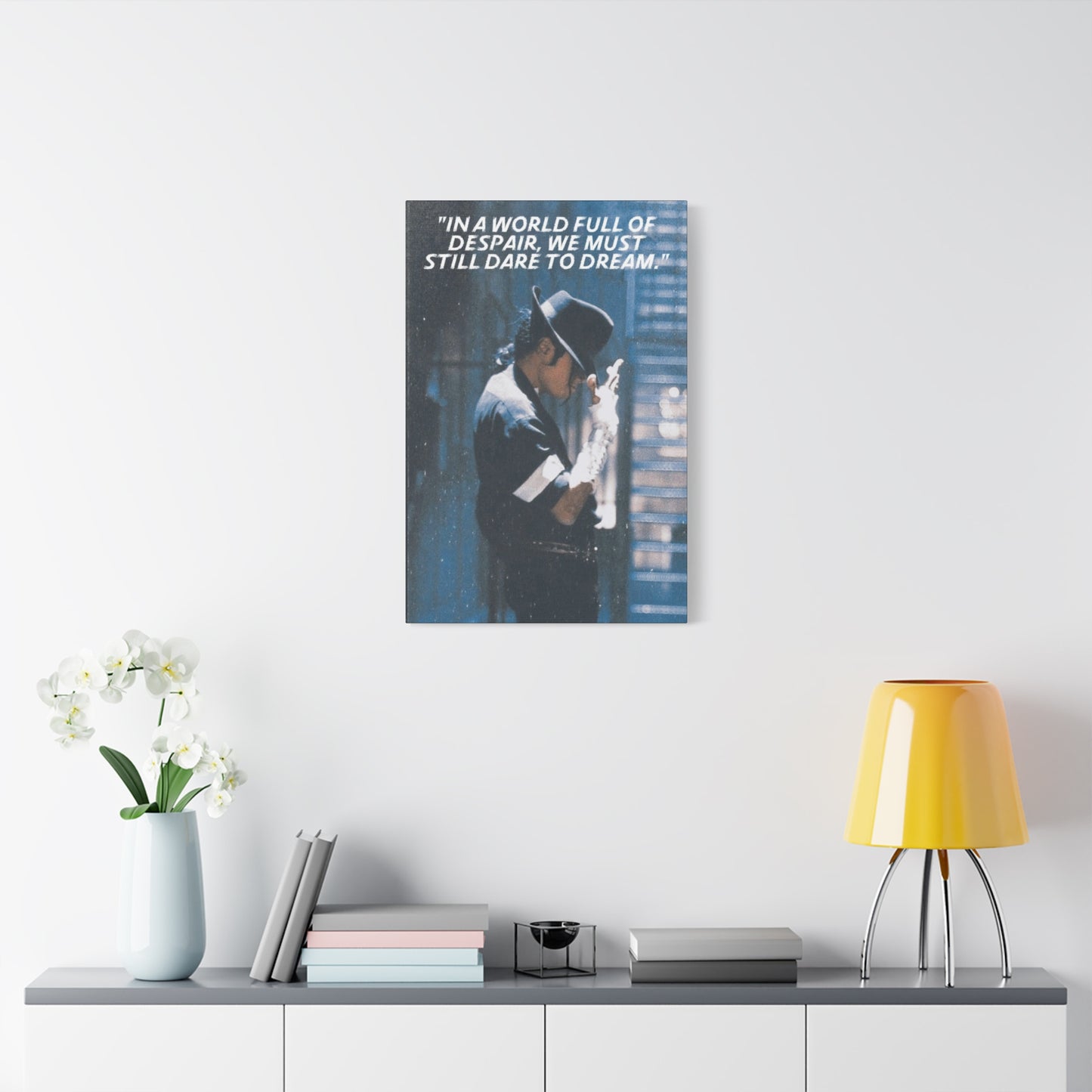 Michael Jackson Motivational Canvas