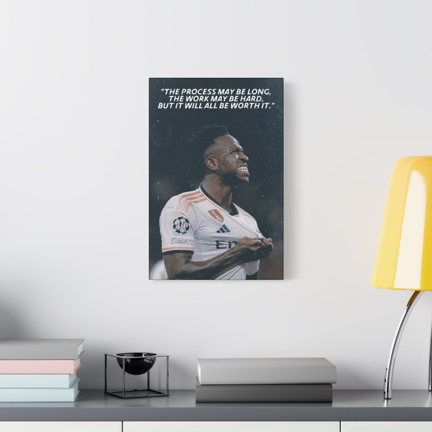 Vinicius Jr Motivational Canvas