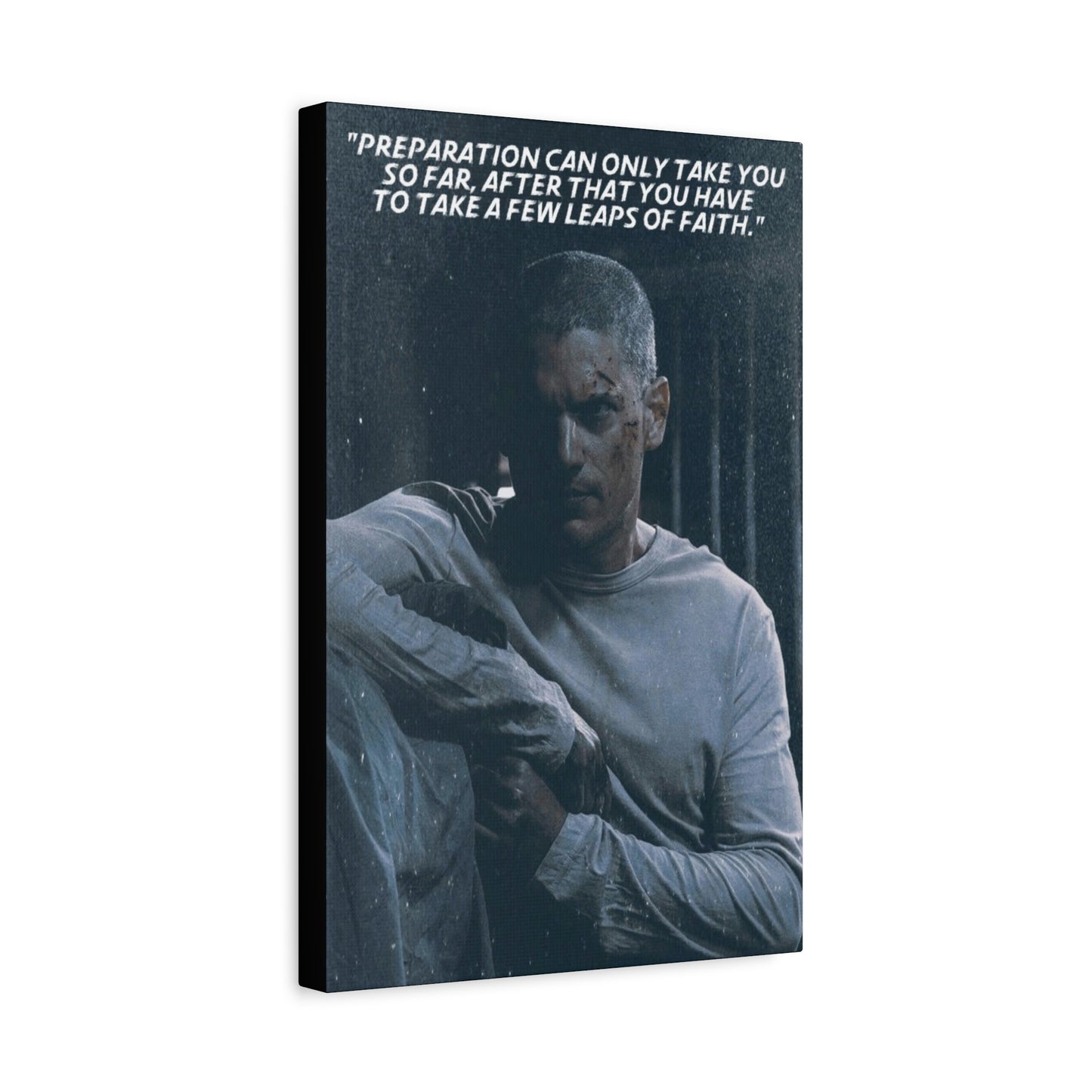 Michael Scofield Motivational Canvas