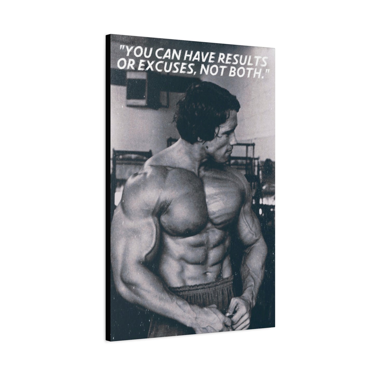Arnold Schwarzenegger Motivational Canvas