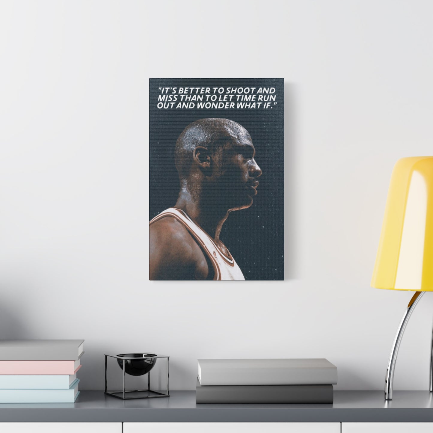 Michael Jordan Motivational Canvas