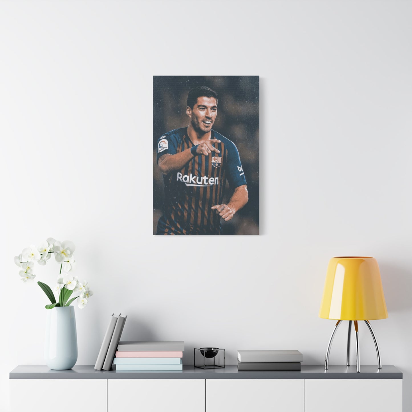 Luis Suarez Classic Canvas