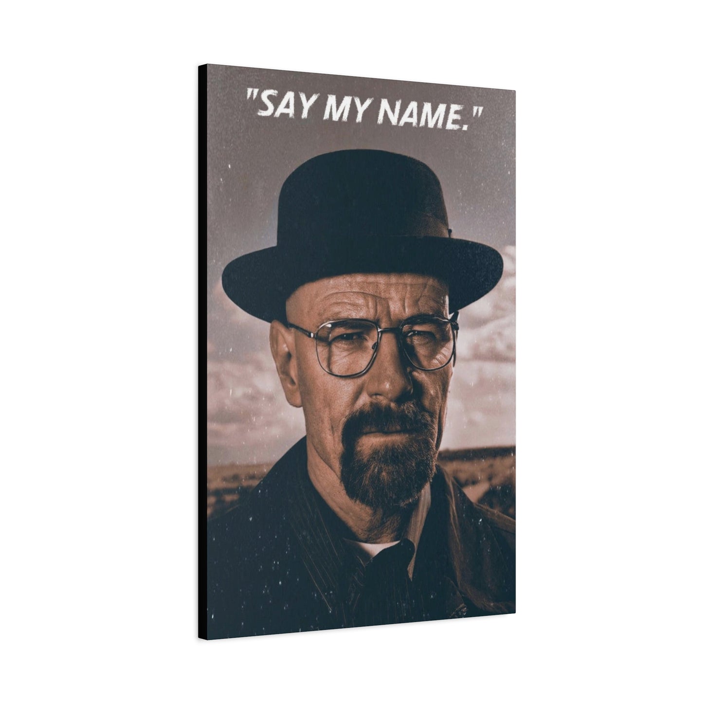 Walter White Motivational Canvas