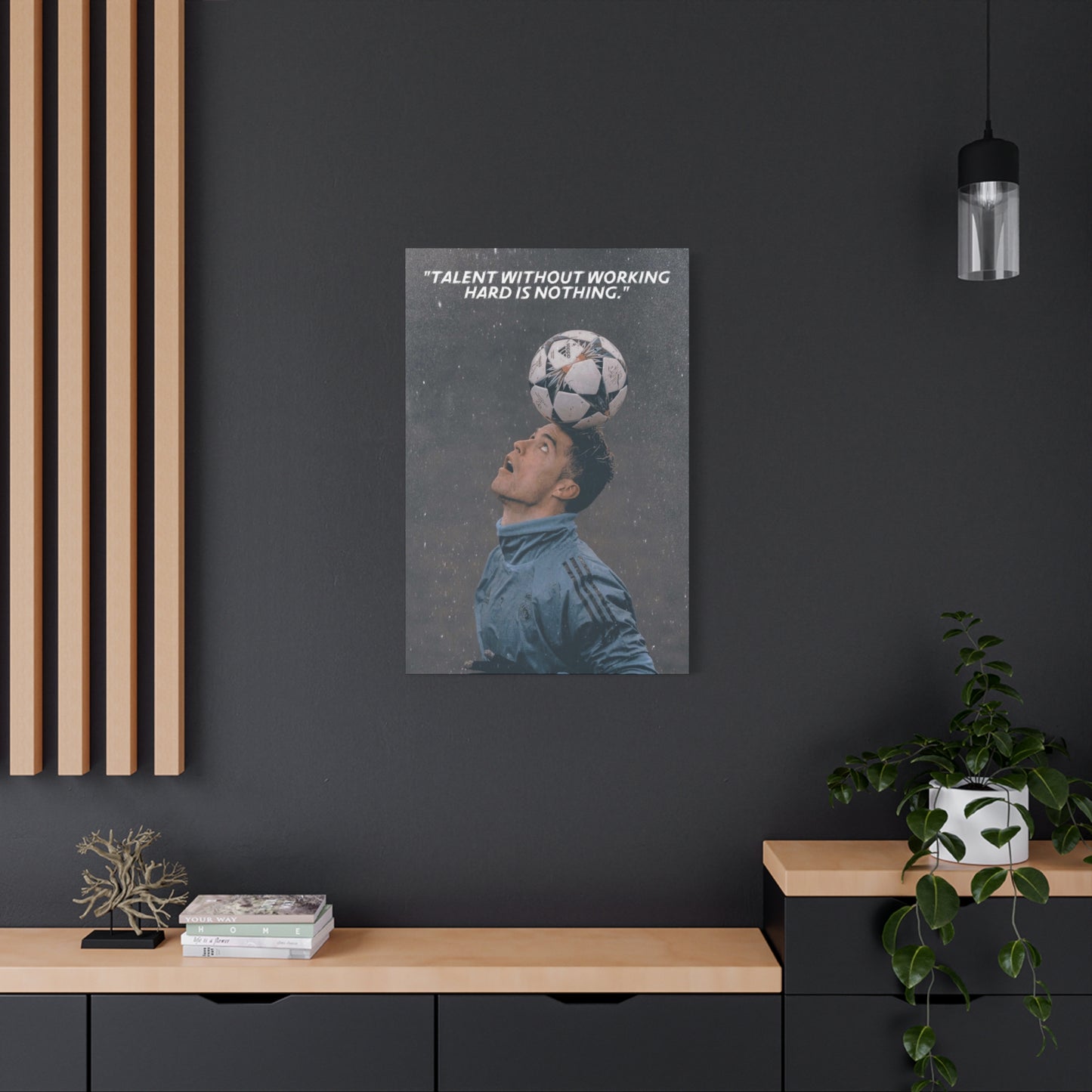 Cristiano Ronaldo Motivational Canvas