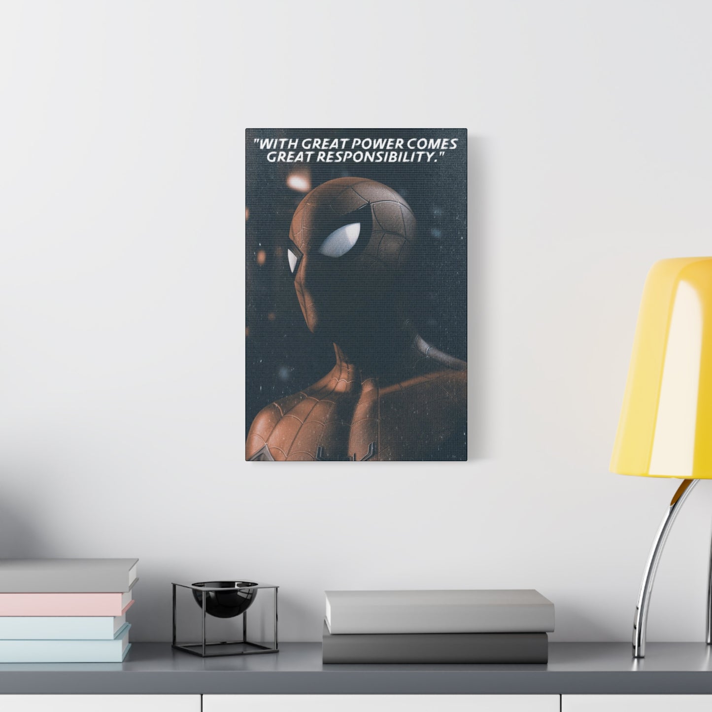 Spider-Man Motivational Canvas