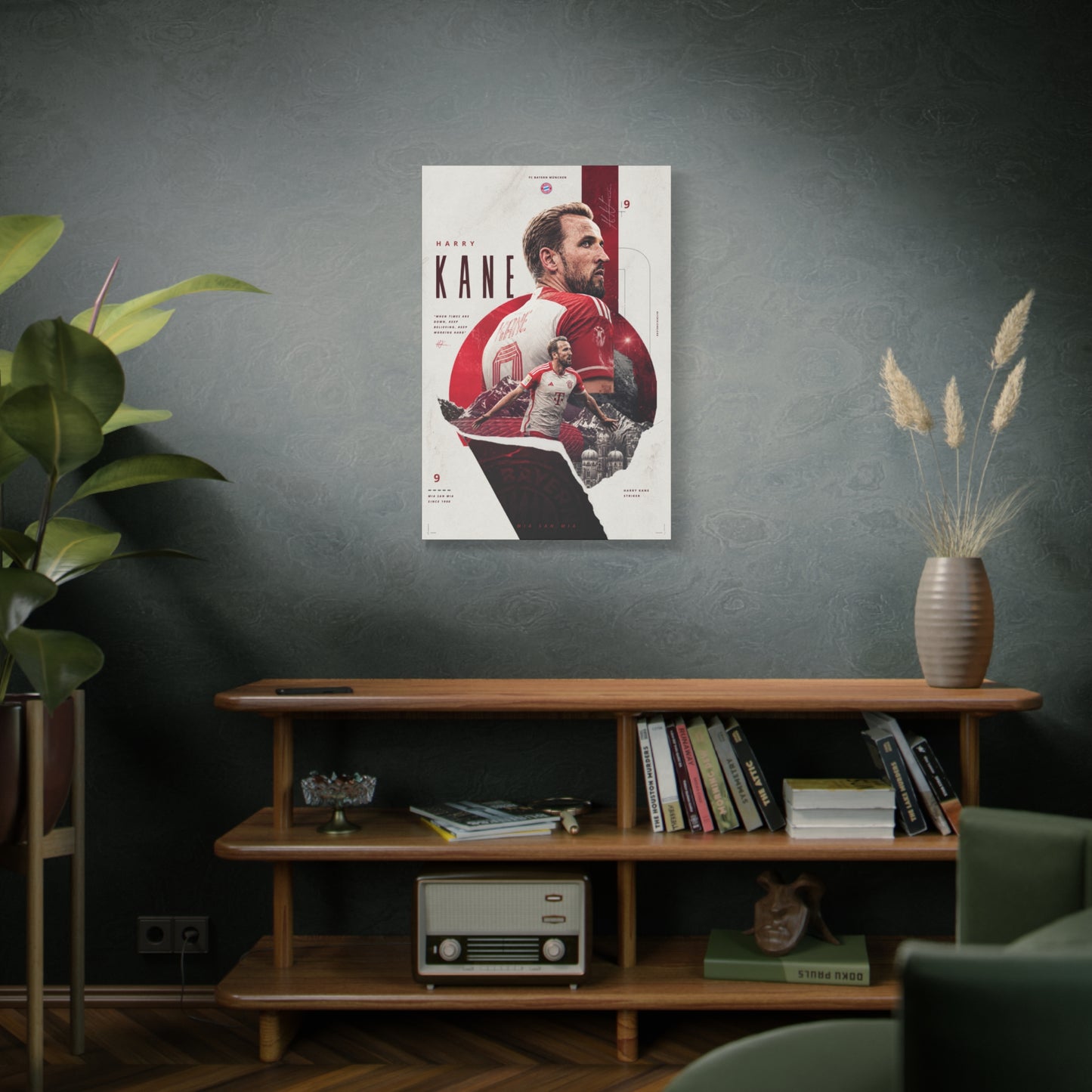 Harry Kane Bayern Munich Luxury Canvas