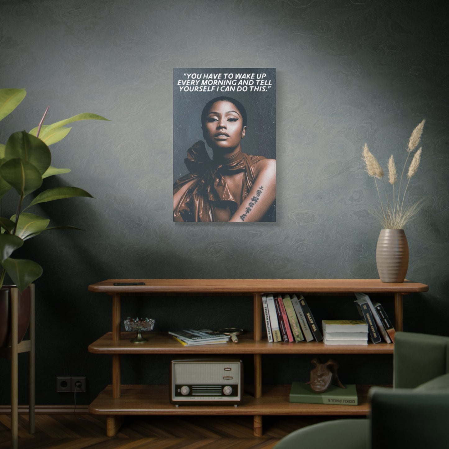 Nicki Minaj Motivational Canvas