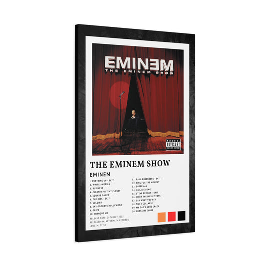 Eminem Album Cover Canvas - The Eminem Show