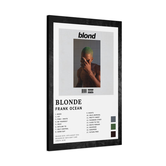Frank Ocean - Album Cover Canvas - Blonde