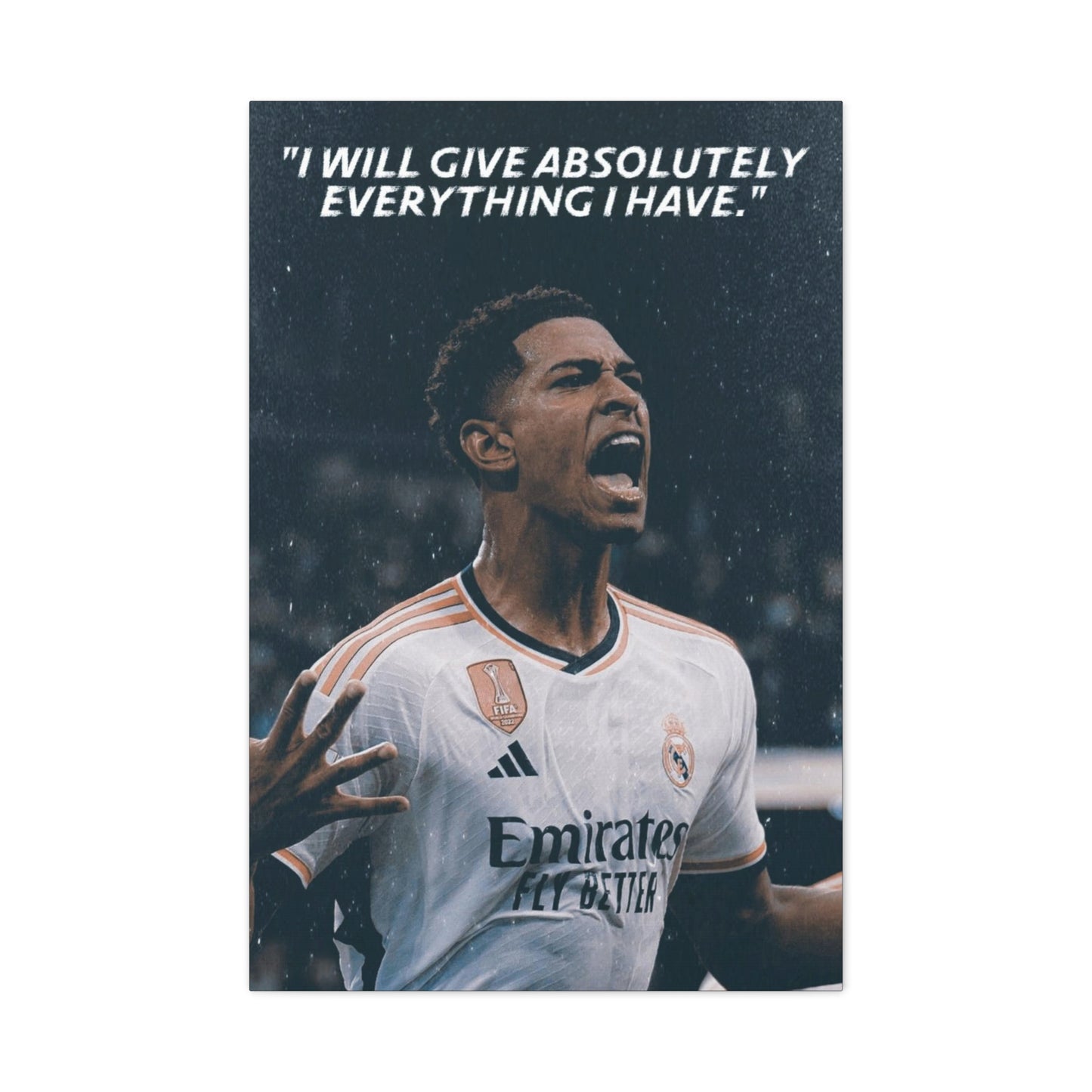 Jude Bellingham Motivational Canvas