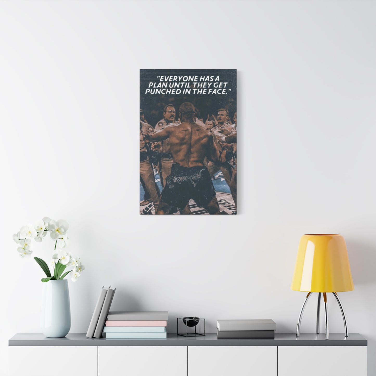 Mike Tyson Motivational Canvas