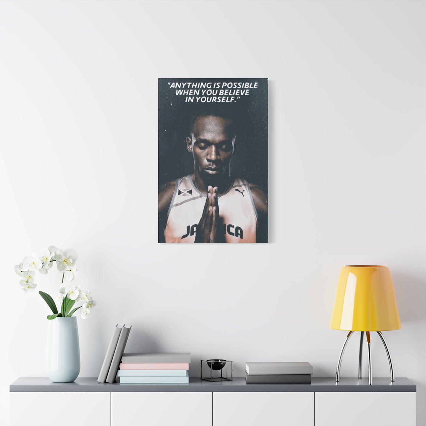Usain Bolt Motivational Canvas