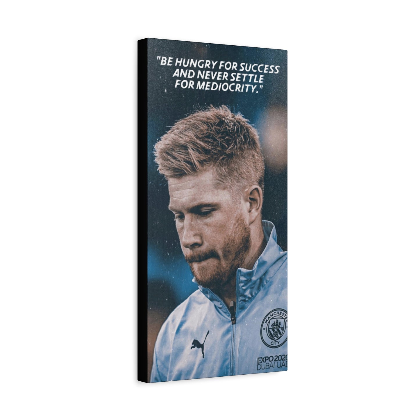 Kevin De Bruyne Motivational Canvas
