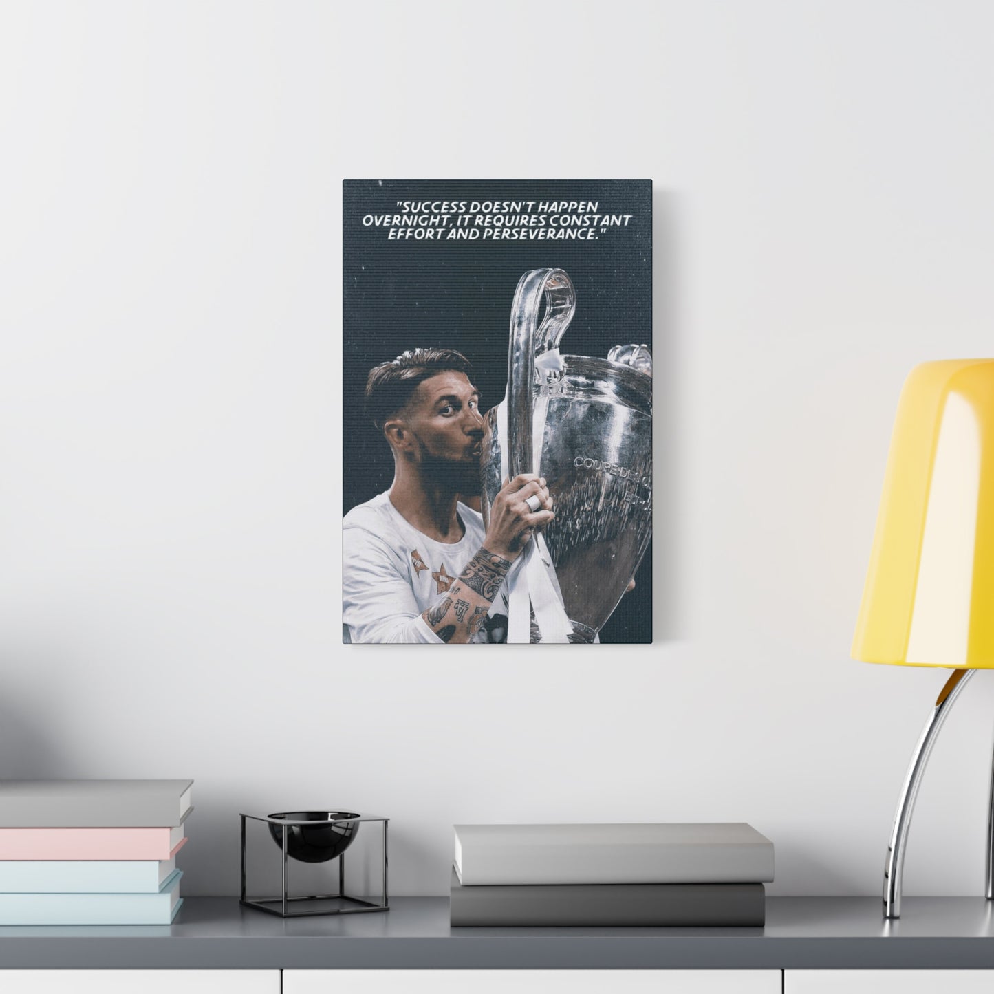 Sergio Ramos Motivational Canvas
