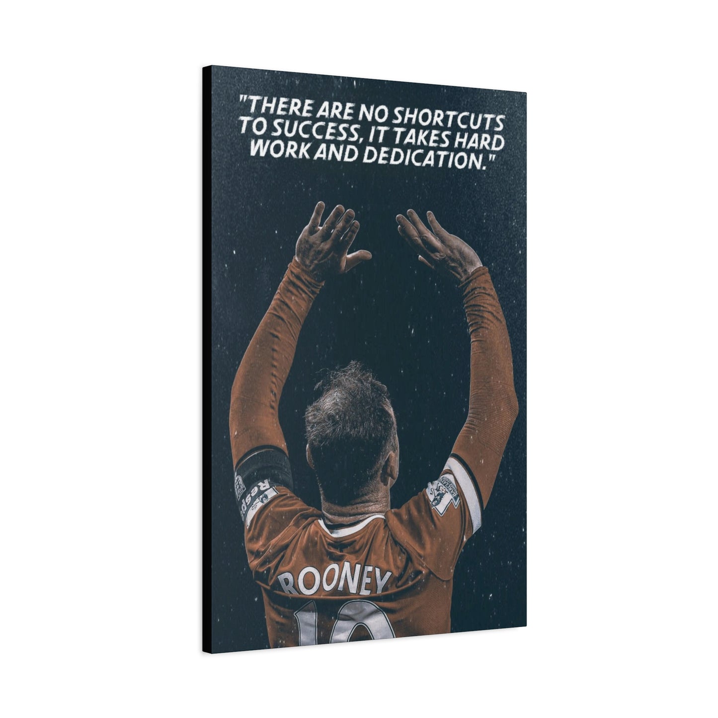 Wayne Rooney Motivational Canvas